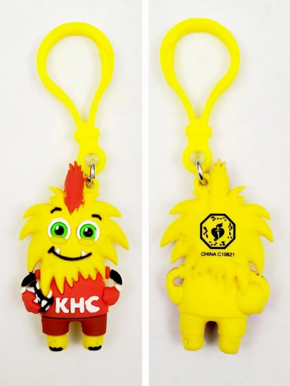 AMERICAN HEART ASSOCIATION Kids Heart Challenge Monsters & Robot Dog Keychains